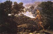 Nicolas Poussin Landscape with Diana and Orion oil painting